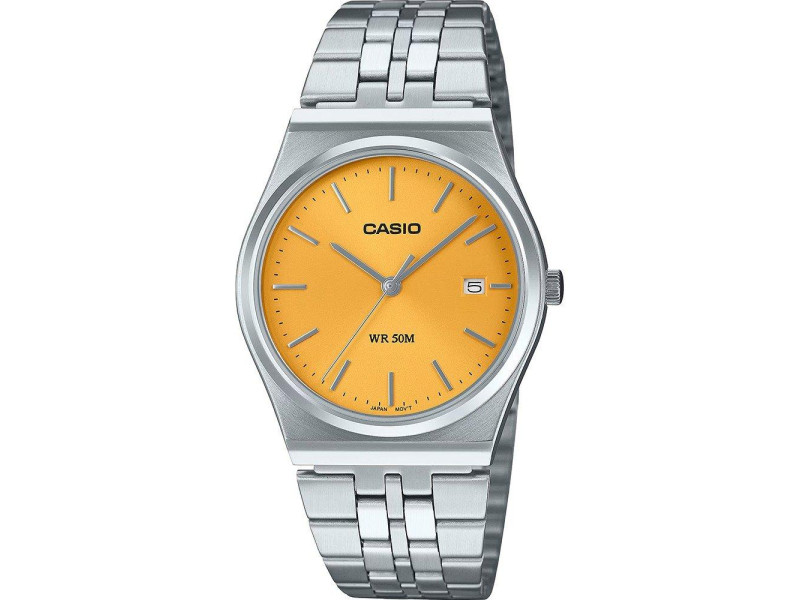 Casio Ρολόι Μπαταρίας με Ασημί Μεταλλικό Μπρασελέ (MTP-B145D-9AVEF) (CASMTP-B145D-9AVEF)
