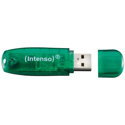 Intenso USB 2.0 Stick  8GB Rainbow Line Green (3502460) (NSO3502460) Intenso USB 2.0 Stick  8GB Rainbow Line Green (3502460) (NSO3502460)