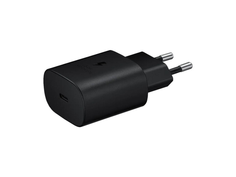 Samsung Φορτιστής Χωρίς Καλώδιο GaN με Θύρα USB-C 25W Black (EP-T2510NBEGWW) (SAMEP-T2510NBEGWW)