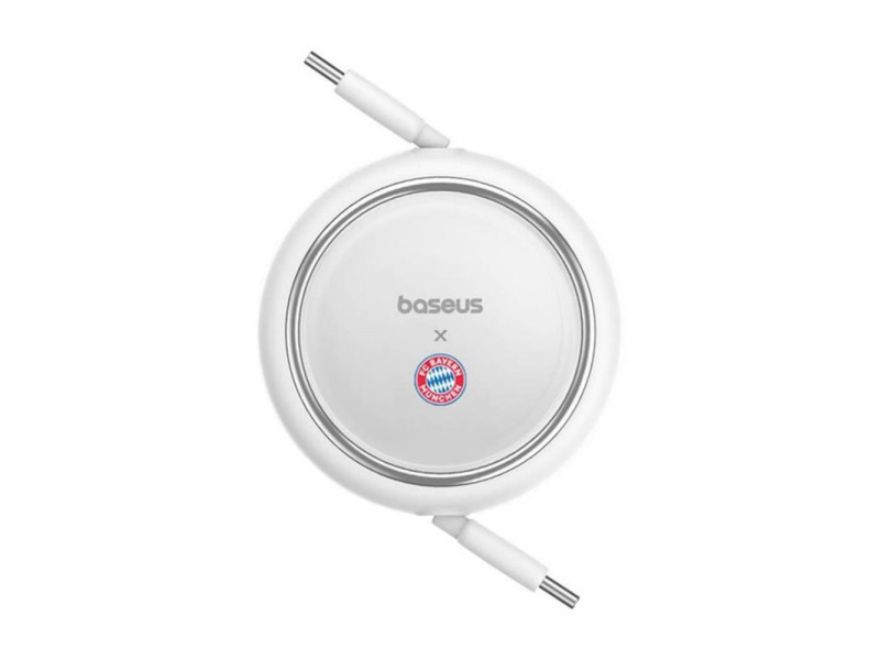 Baseus Καλώδιο φόρτισης USB-C σε USB-C 100W λευκό Bayern Edition (P10364500213-Z2) (BASP10364500213-Z2)