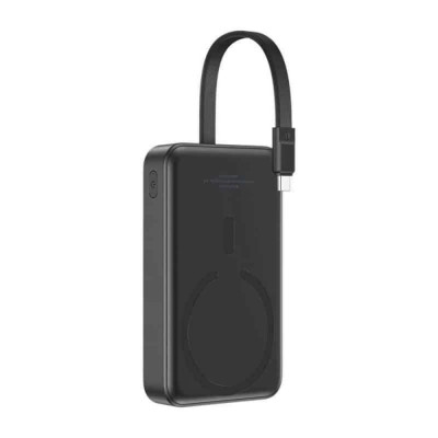 Baseus Mini 10000mAh 30W Magnetic Powerbank μαύρο Bayern Edition (P1002210B113-Z1) (BASP1002210B113-Z1)