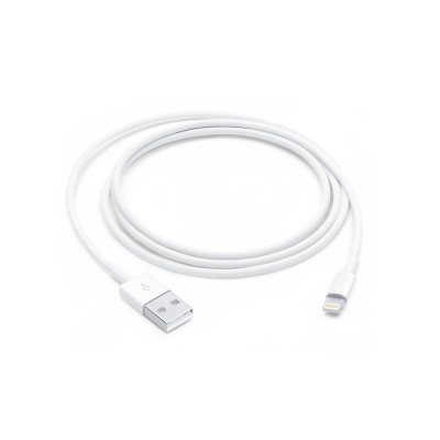 Apple USB-A to Lightning Cable White 1m (MUQW3ZM/A) (APPMUQW3ZM-A)