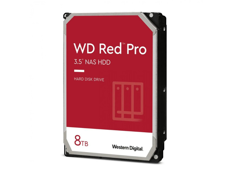 Western Digital Red Pro NAS Hard Drive - 8TB (WD8005FFBX)