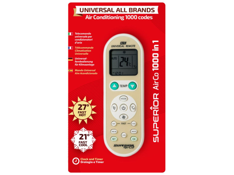 Superior Τηλεχειριστήριο για Κλιματιστικό AirCo (SUPCU002) (SPRSUPCU002)