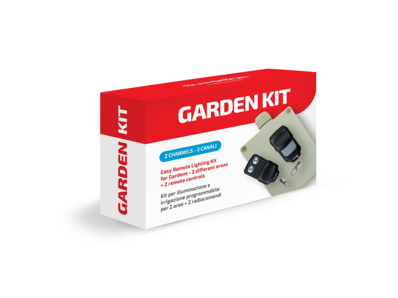 Superior Garden Kit Τηλεχειρισμού 220V AC/DC με 2 Τηλεχειριστήρια και Σταθερή Συχνότητα 433,92 MHz (SUPRK004) (SPRSUPRK004)