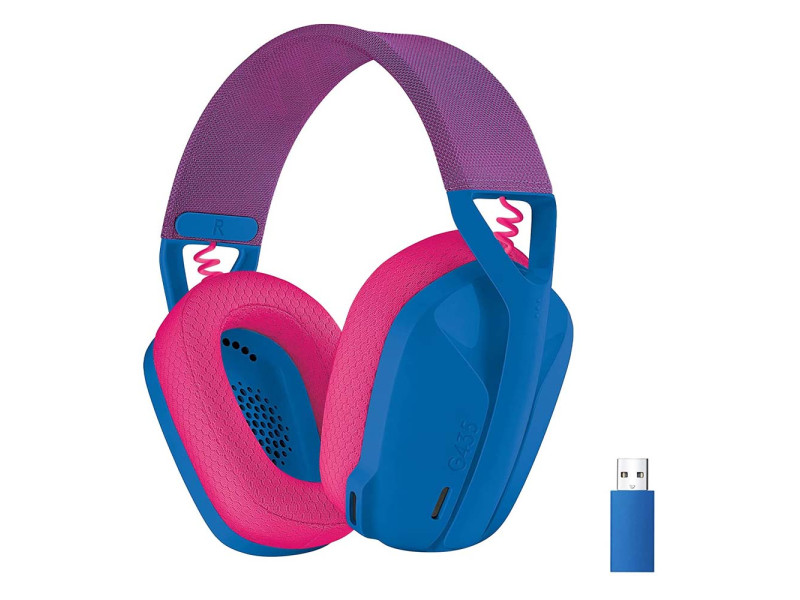 Headset Logitech G435 LightSpeed Blue/Pink (981-001062)