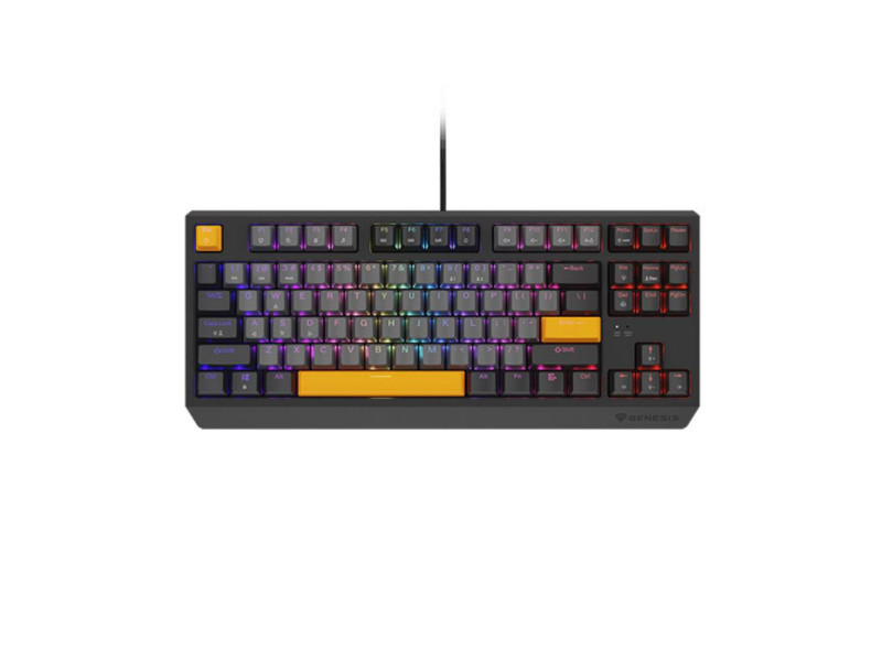 Genesis Gaming Keyboard Thor 230 Tkl Anchor ray Negative US RGB Mechanical Outemu Red (NKG-2082) (GNSNKG-2082)