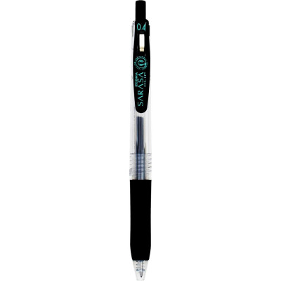 Zebra Sarasa Clip 0.4 Gel Pen Black (ZB-14301) (ZEB14301)