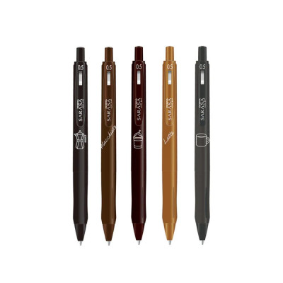 Zebra Sarasa Clip 0.5 Gel Pen Set (ZB-81456) (ZEB81456)