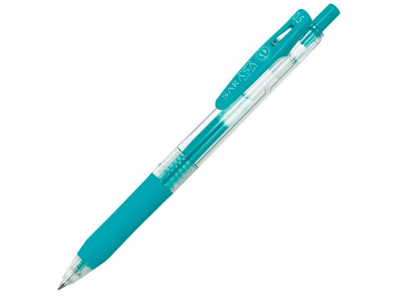 Zebra Sarasa Clip 0.5 Gel Pen Cyan (ZB-45132) (ZEB45132)