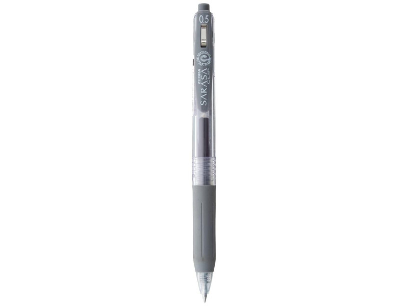 Zebra Sarasa Clip Gel Pen 0.5 Γκρι (ZB-35131) (ZEB35131)