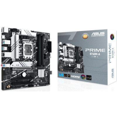 ASUS PRIME B760M-A-CSM Intel B760 LGA 1700 micro ATX (90MB1EK0-M1EAYC) (ASU90MB1EK0-M1EAYC)