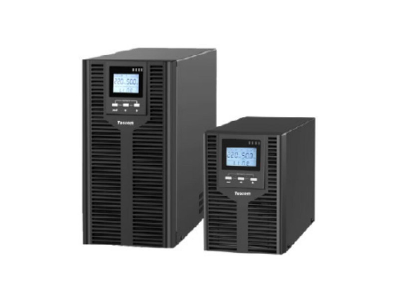 Tescom UPS PRIME TOWER 1kVA/1000W LCD with 2 x 12V 9Ah 12A (UPS.0939) (TSUPS0939)