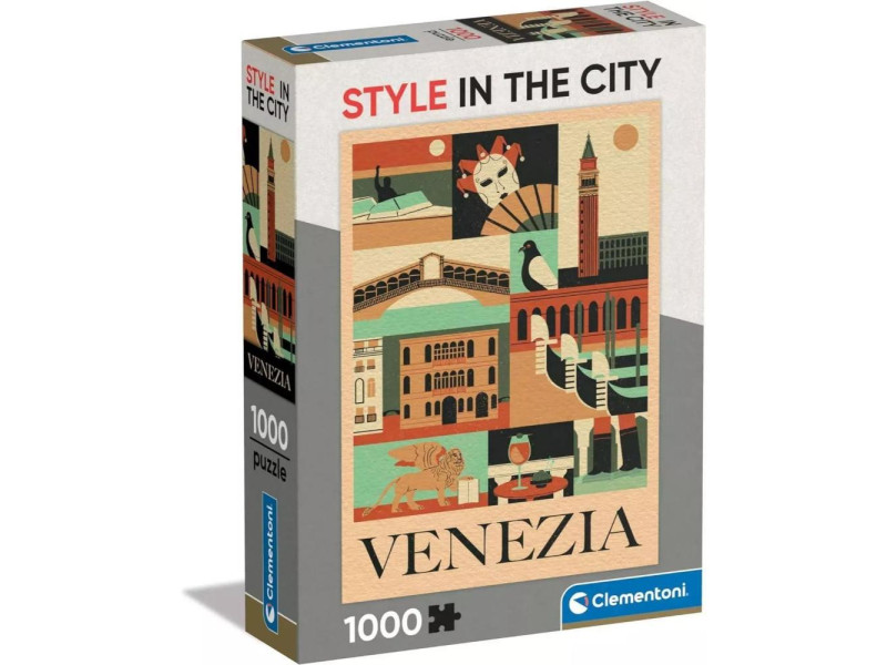 Clementoni Puzzle Style in the City Collection - Venezia 1000pcs (39846) (CLE39846)