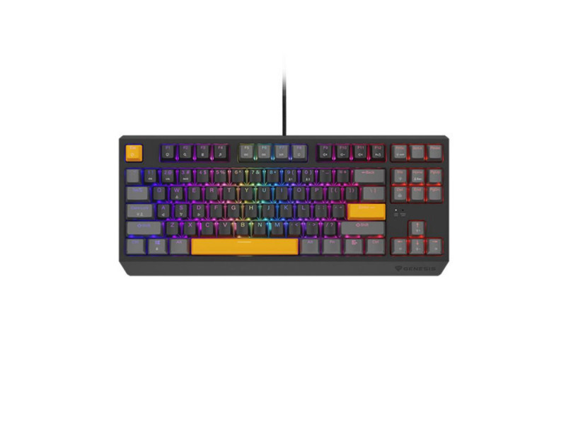 Genesis Gaming Keyboard Thor 230 Tkl Anchor ray Positive US RGB Mechanical Outemu Red (NKG-2081) (GNSNKG-2081)