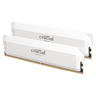 Crucial Pro DDR5-6400 Kit 32GB 2x16GB UDIMM CL38 W Overclocking (CP2K16G64C38U5W) (CRUCP2K16G64C38U5W) Crucial Pro DDR5-6400 Kit 32GB 2x16GB UDIMM CL38 W Overclocking (CP2K16G64C38U5W) (CRUCP2K16G64C38U5W)