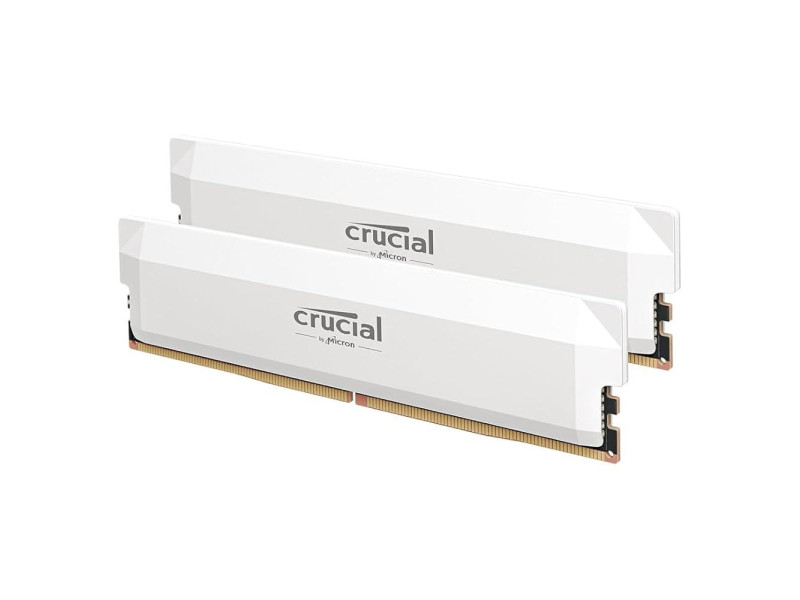 Crucial Pro DDR5-6400 Kit 32GB 2x16GB UDIMM CL38 W Overclocking (CP2K16G64C38U5W) (CRUCP2K16G64C38U5W) Crucial Pro DDR5-6400 Kit 32GB 2x16GB UDIMM CL38 W Overclocking (CP2K16G64C38U5W) (CRUCP2K16G64C38U5W)