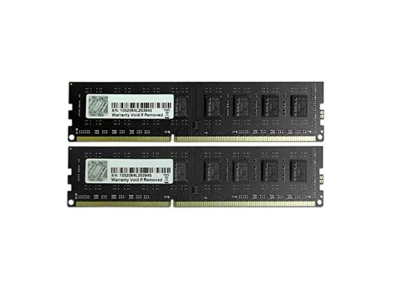G.Skill Value DDR3 16GB RAM με 2x8GB Modules και Ταχύτητα 1600 για Desktop (F3-1600C11D-16GNT)