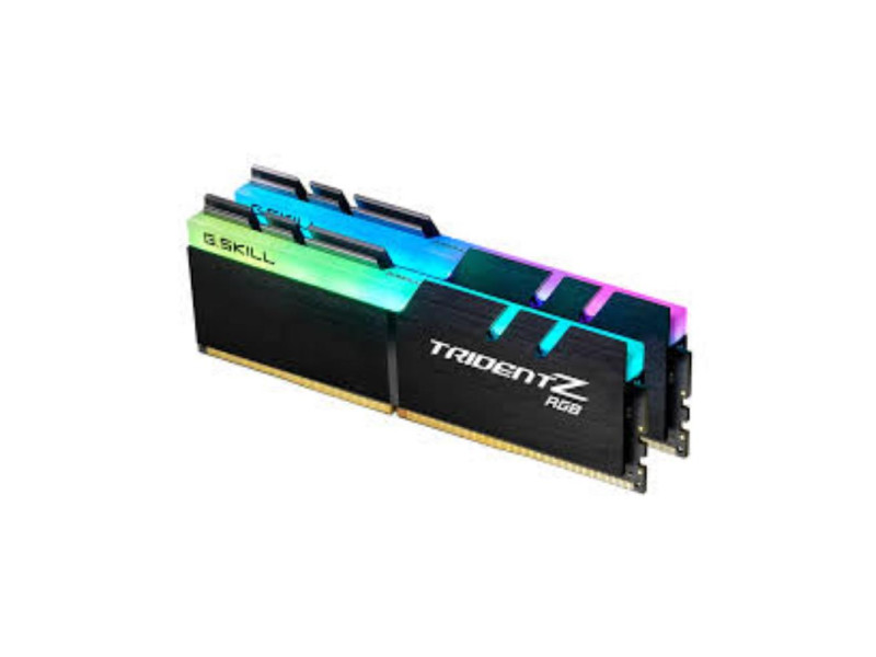 G.Skill Trident Z RGB DDR4 32GB RAM με 2x16GB Modules και Ταχύτητα 3600 για Desktop (F4-3600C18D-32GTZR)