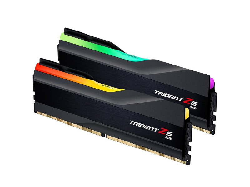 G.Skill Trident Z5 RGB DDR5 64GB RAM με 2x32GB Modules και Ταχύτητα 6400 για Desktop (F5-6400J3239G32GX2-TZ5RK)