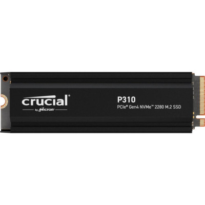 Crucial P310 Gen4 2280 4TB NVMe PCIe M.2 SSD mit Heatsink (CT4000P310SSD5) (CRUCT4000P310SSD5) Crucial P310 Gen4 2280 4TB NVMe PCIe M.2 SSD mit Heatsink (CT4000P310SSD5) (CRUCT4000P310SSD5)