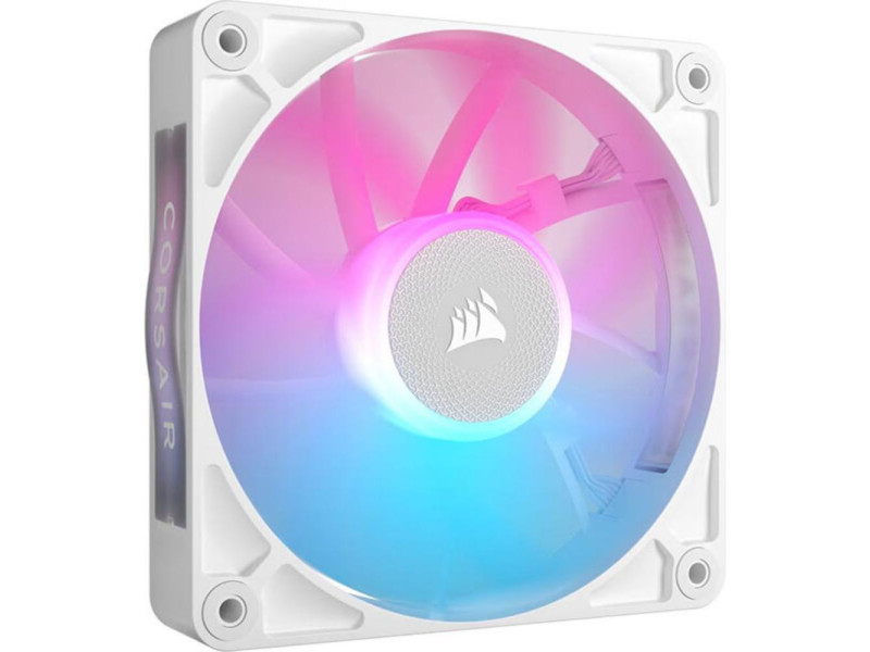 Corsair RX RGB Series iCUE LINK RX120 RGB White 120mm RGB Fan Single Fan (CO-9051021-WW) (CORCO-9051021-WW)