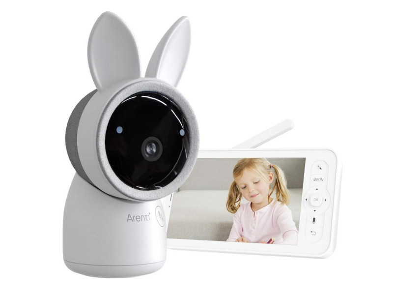 Arenti 2K Wi-Fi Video Baby Monitor Kit with LCD Screen
 (AInanny) (AREAInanny)