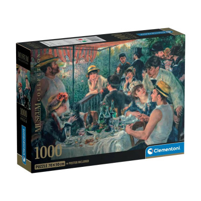 Clementoni Puzzle Museum Collection - Renoir: Luncheon of the Boating Party 1000pcs (37063) (CLE37063)