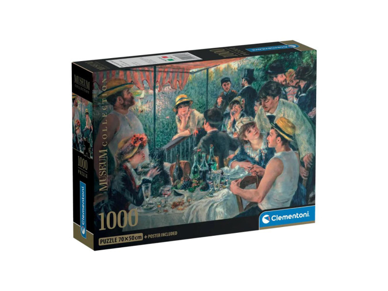 Clementoni Puzzle Museum Collection - Renoir: Luncheon of the Boating Party 1000pcs (37063) (CLE37063)
