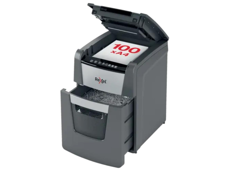 Rexel Optimum Auto+ 100x Paper Shredder Small Pieces (2020100XEU) (REX2020100XEU)