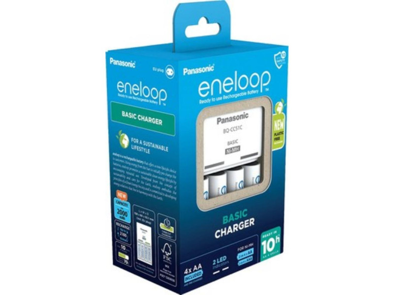 Panasonic R6/AA Eneloop 2000mAh BK-3MCDE (PAN19607)