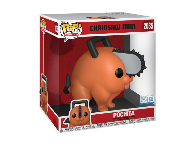 Funko Pop! Animation: Chainsaw Man - Pochita #2035 Supersized (FNK83979)