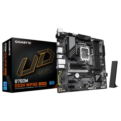 Gigabyte B760M DS3H GEN5 Motherboard Micro ATX με Intel 1700 Socket (B760M DS3H GEN5) (GIGB760MDS3HGEN5)