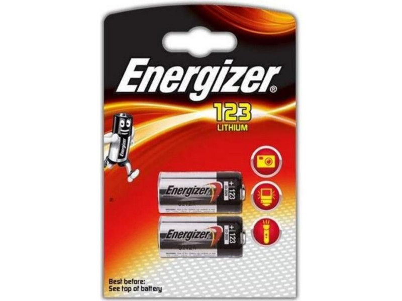 Energizer CR123 Lithium Photo battery (ENE3557)