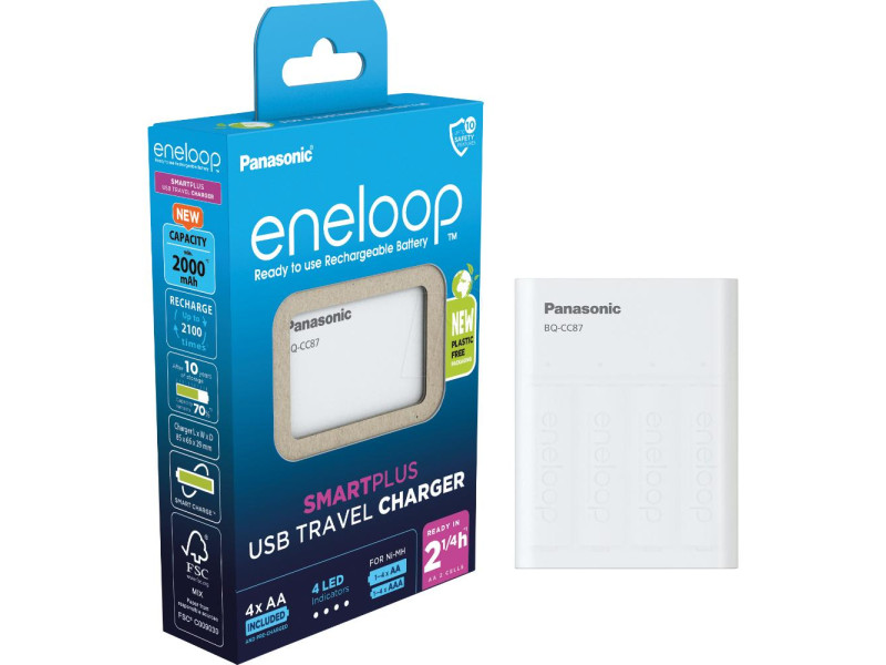 Panasonic R6/AA Eneloop 2000mAh BK-3MCDE (PAN19799)