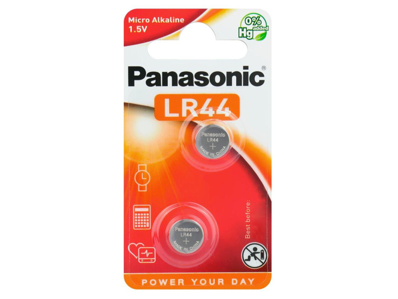 Panasonic G13, LR44, L1154 mini alkaline battery mini (PAN20102)
