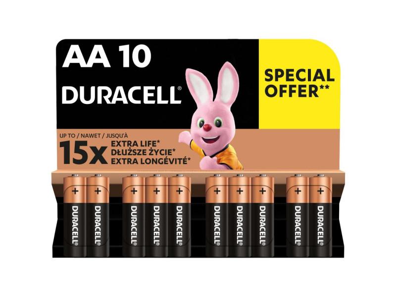 Duracell Duralock Basic C&B LR6 AA Alkaline Battery (blister) (DUR20369)