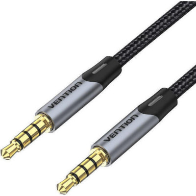 VENTION Cotton Braided 3.5mm TRS Male to Male Audio Cable 3M Green Copper Type (BAYGI) (VENBAYGI)
