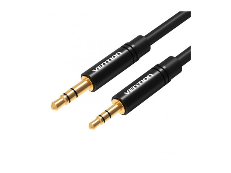 VENTION 3.5mm Male to 2.5mm Male Audio Cable 1M Black Metal Type (BALBF) (VENBALBF)