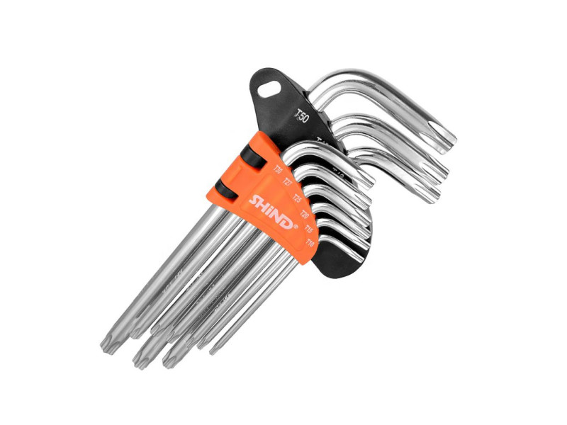 Shind Σετ Torx Με Τρυπα Μακρια Τ10-τ50 (SHI-94338) (SHI94338)