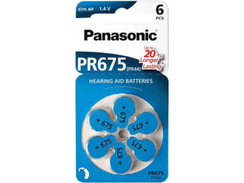 Panasonic 675/PR675/PR44 hearing aids (PAN15751)