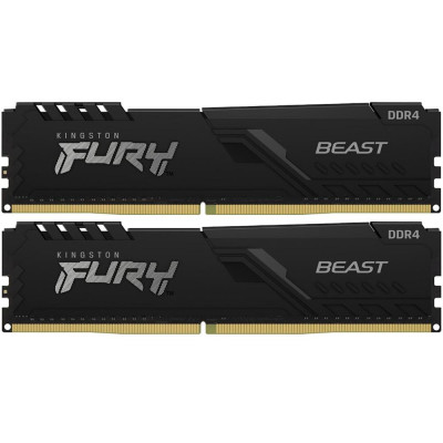 Kingston DDR4 Fury Beast 16GB/3600 CL1 (KF436C17BBK2/16) (KINKF436C17BBK2-16)