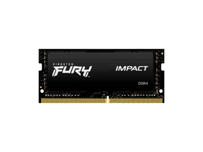 Kingston DDR4 Fury Impact SODIMM 16GB/3200 CL20 (KF432S20IBK2/16) (KINKF432S20IBK2-16)