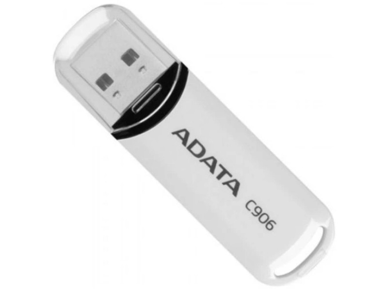 Adata 32GB C906 USB flash drive USB Type-A 2.0 White (AC906-32G-RWH) (ADAAC906-32G-RWH)