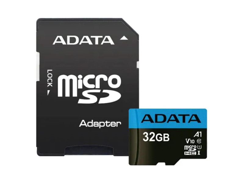 Adata 32GB microSDHC Class 10 UHS-I (AUSDH32GUICL10A1-RA1) (ADAAUSDH32GUICL10A1-RA1)
