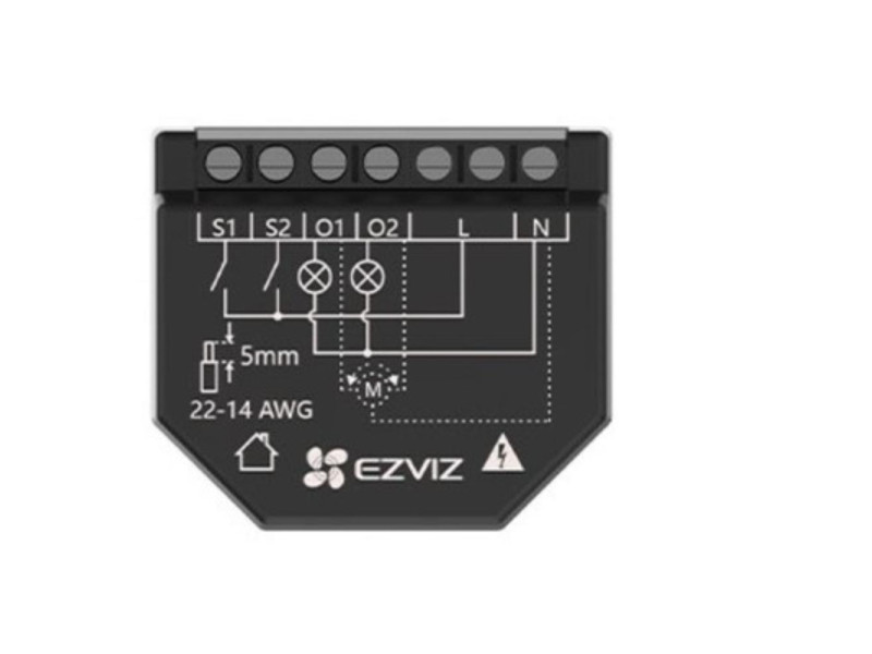 Ezviz T36WM Smart Relay for Lighting Control and Motor (304800351) (EZVCS-T36)