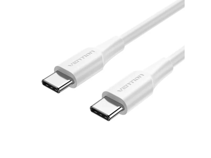 VENTION USB 2.0 Type-C to Type-C 3A Cable 0.5M White (TAXWD) (VENTAXWD)