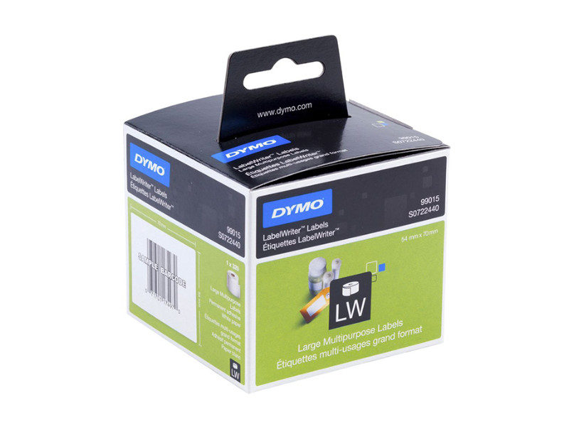 Χάρτινη Ετικέτα DYMO 99015 54x70mm (Λευκή) (S0722440) (DYMO99015)