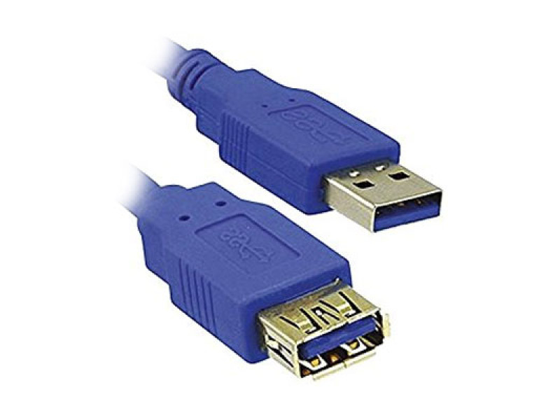 Καλώδιο MediaRange USB 3.0 Extension AM/AF 1.8M Blue (MRCS151)