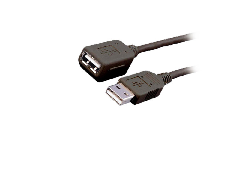 Καλώδιο MediaRange USB 2.0 Extension AM/AF 5.0M Black (MRCS108)